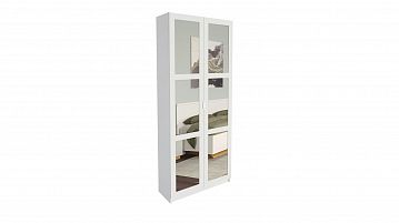 Гардеробная Keep (Кип), распашная, модуль 100*236*035, набор 2, цвет Белый + Дверь МДФ 3.2 Белый